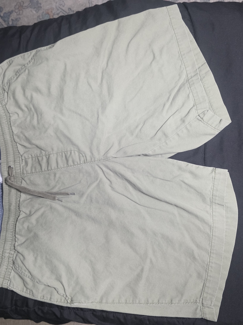 Sonoma Sage Green Drawstring Flat-Front Men's Shorts